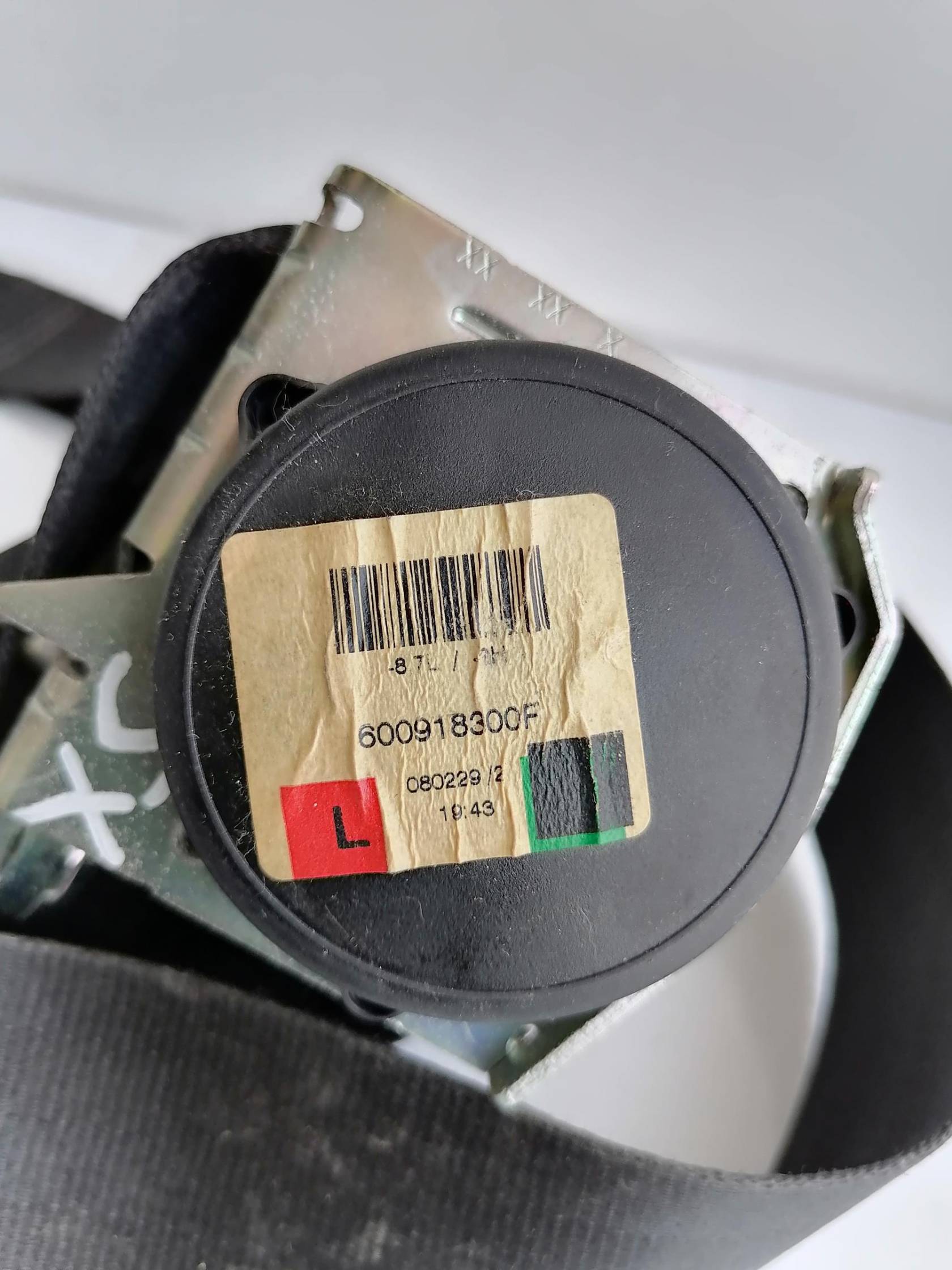 Cintura di sicurezza ant. sx.